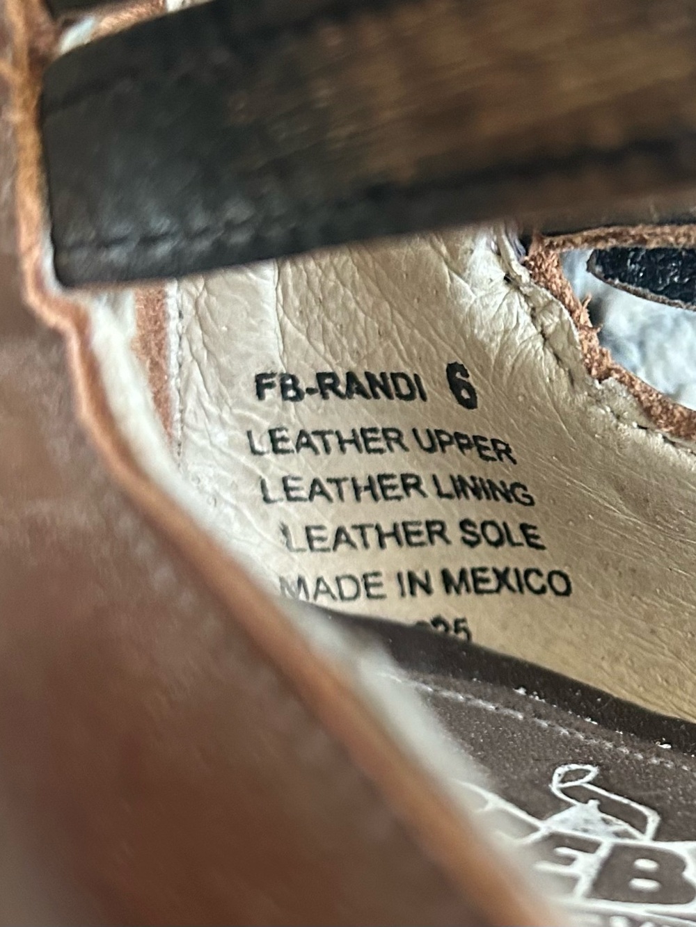 Free Bird Sz 6 Randi Genuine Leather Ankle Strap Heels in Tan - Picture 9 of 12